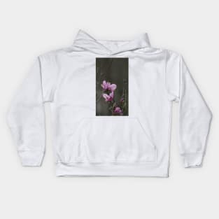 Close up of Pink Magnolia flowers in spring season. Kids Hoodie